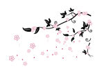 矢量图樱花