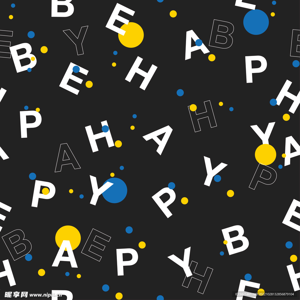 字母图案
