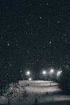 下雪的夜晚