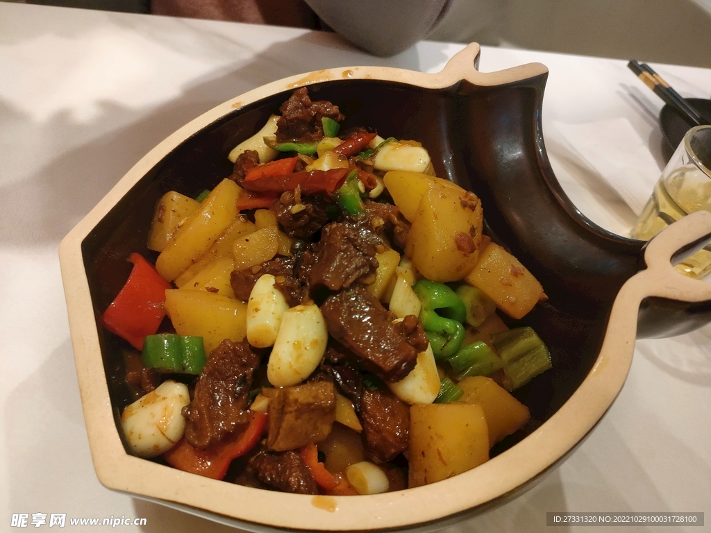 土豆炖牛肉
