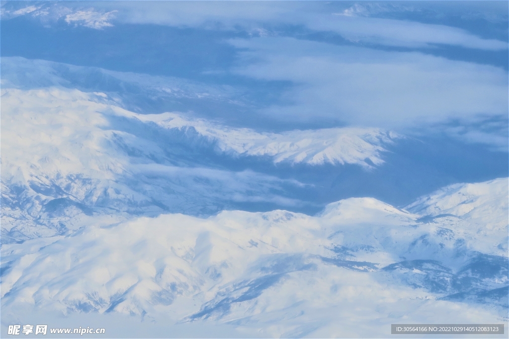 冬季雪地