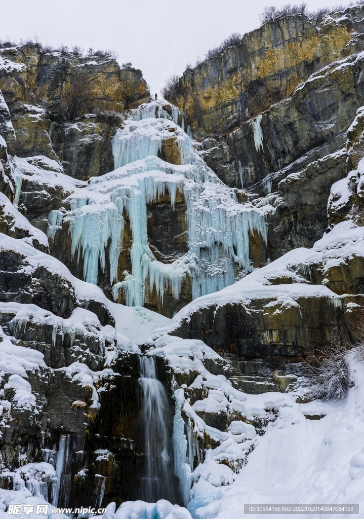 冬季雪山
