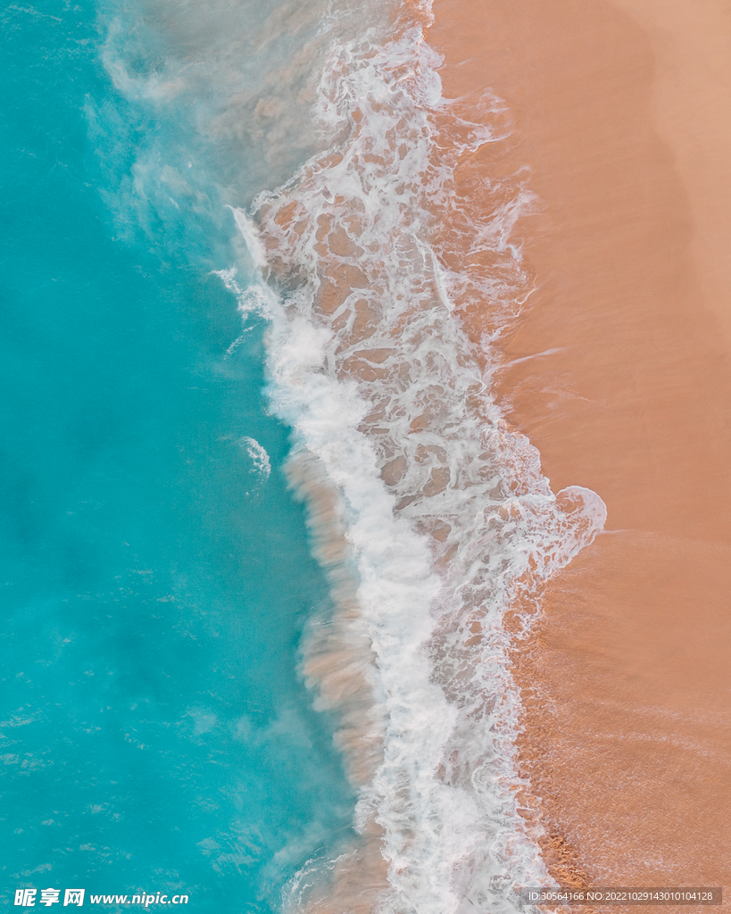 沙滩海水