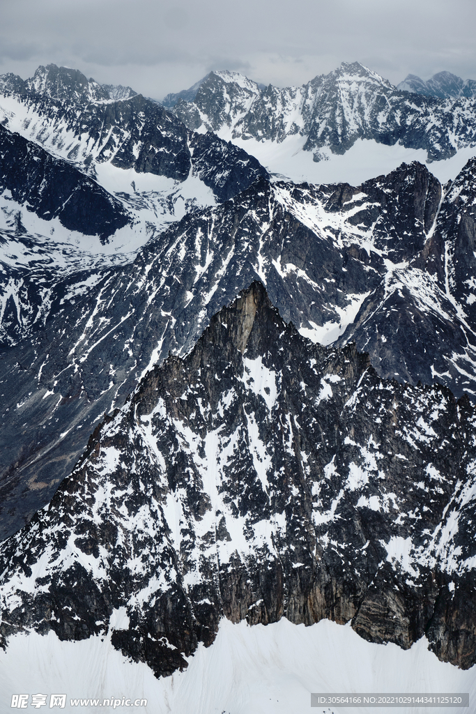 冬季雪山