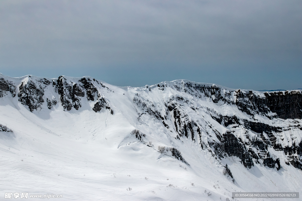 冬季雪山