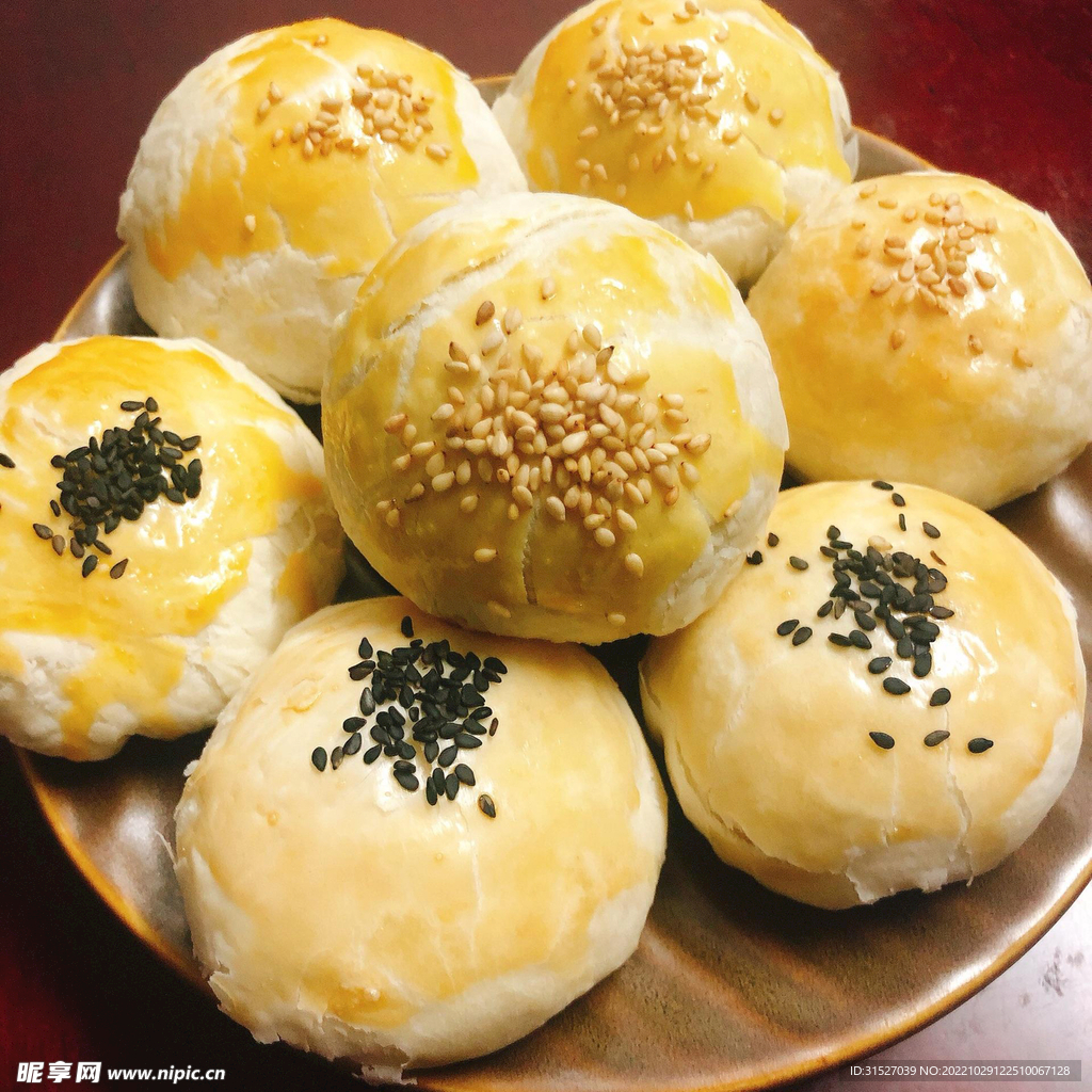 蛋黄酥高清大图