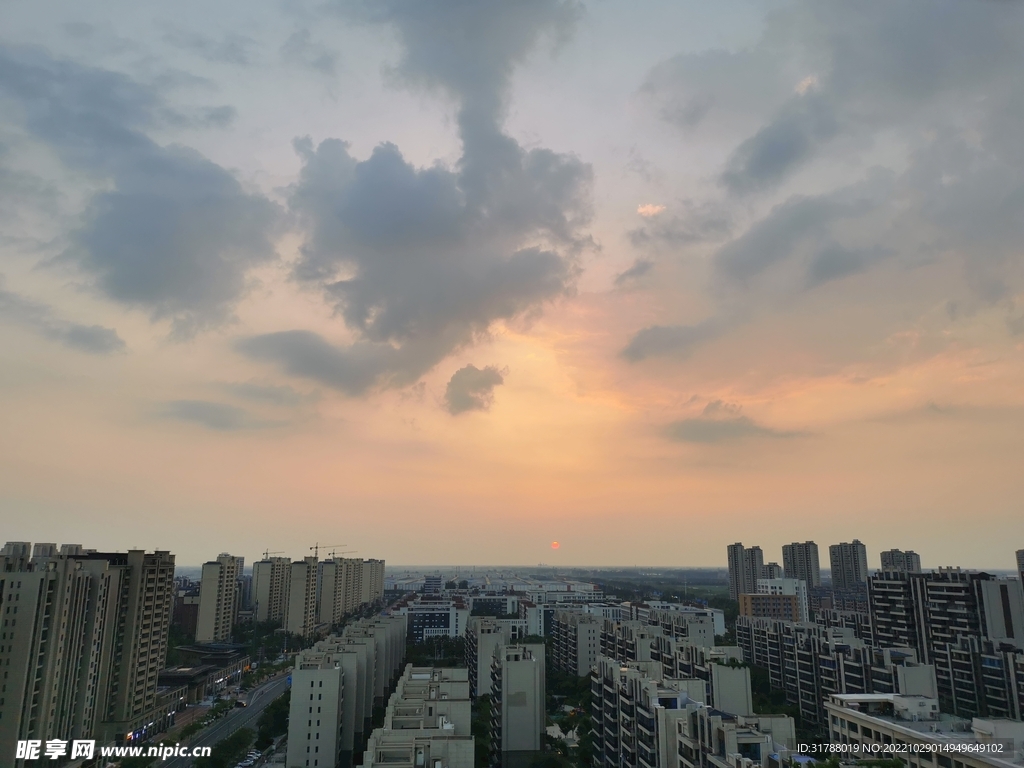 晚霞