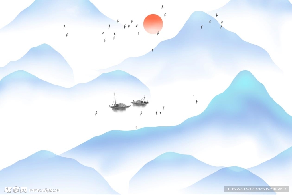 水墨山水