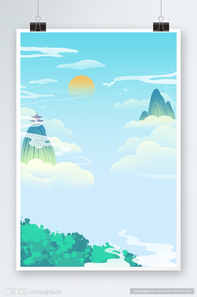 中国风背景