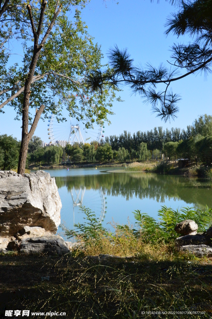 龙潭中湖风景