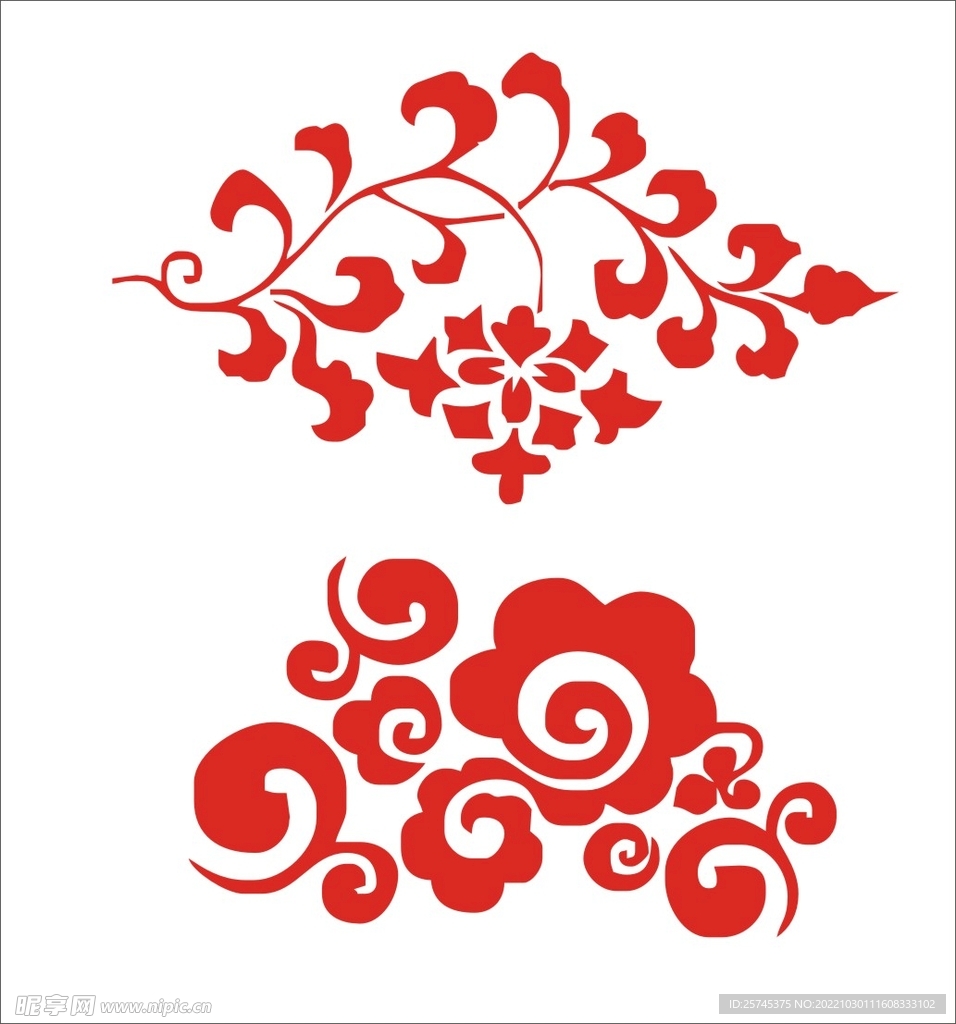 古典花纹