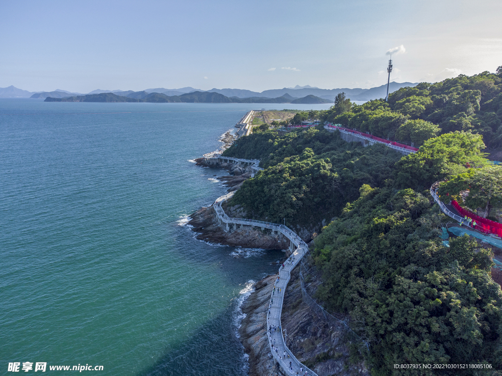 深圳大梅沙海滨栈道