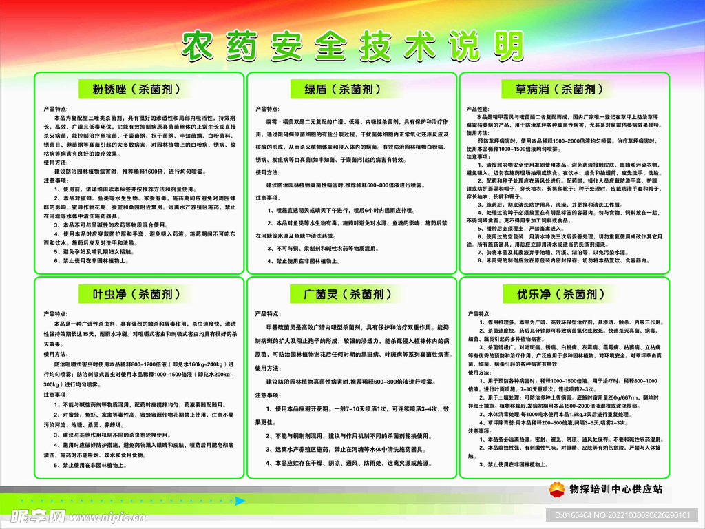 农药安全要求