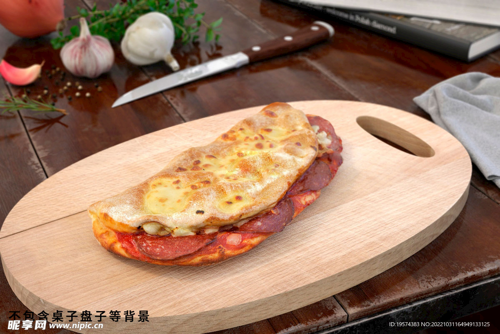 C4D模型西餐煎饼