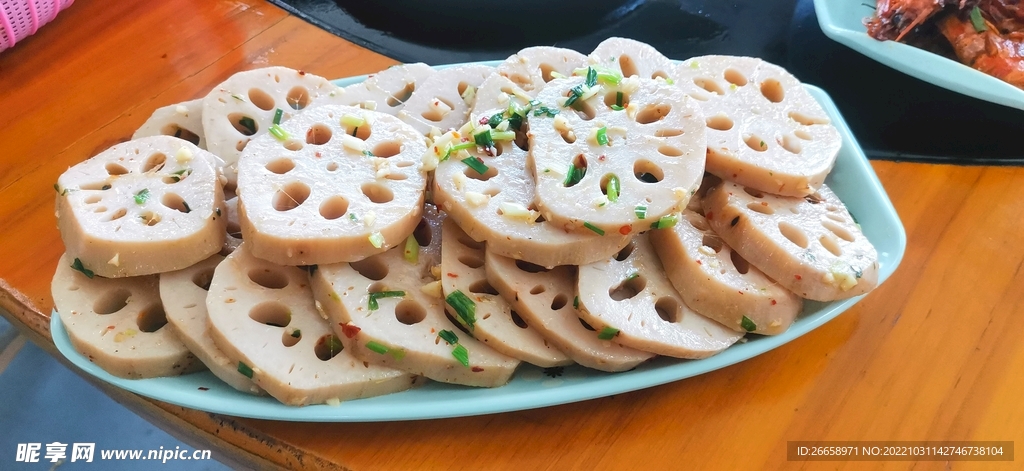 凉拌菜 凉拌藕片 