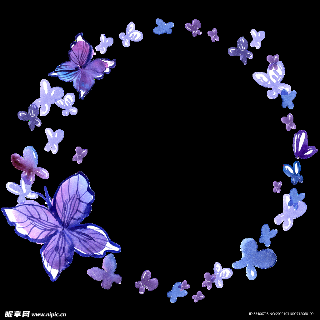 手绘花卉
