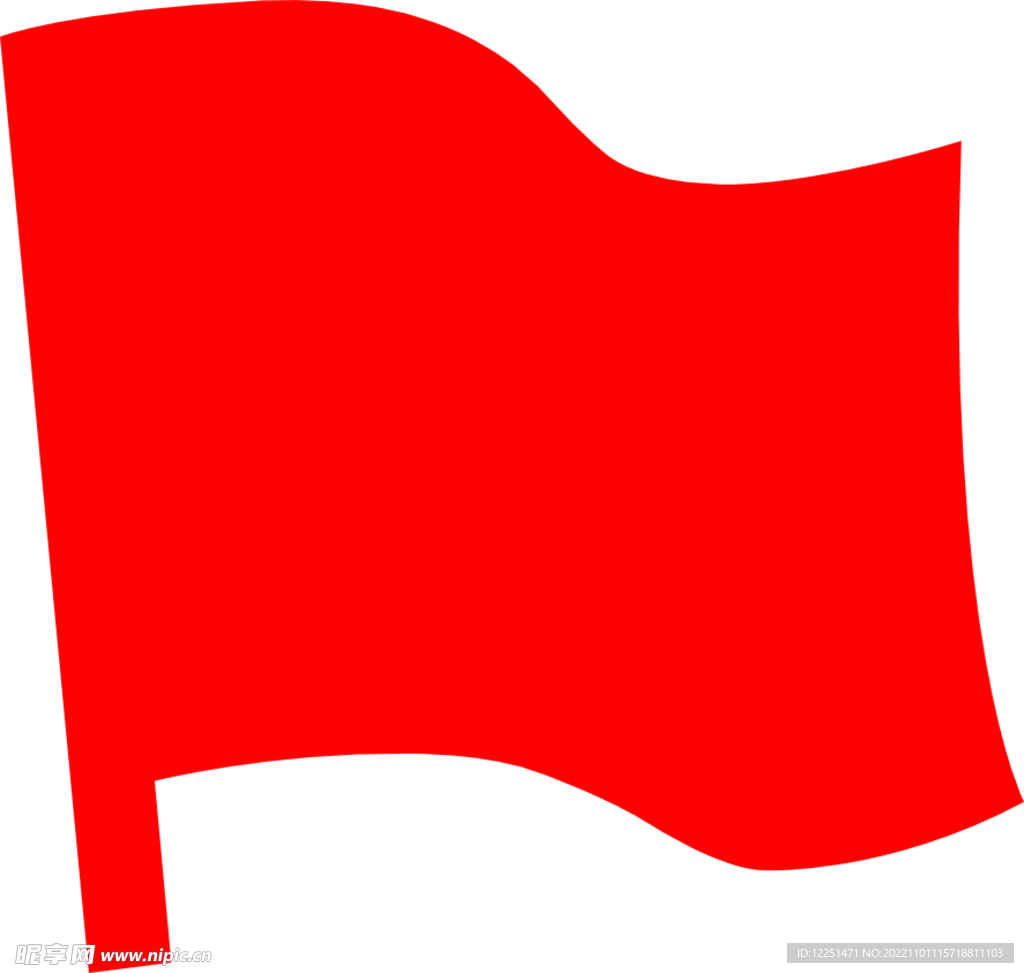 小红旗图标 符号图片