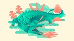 鳄鱼插画