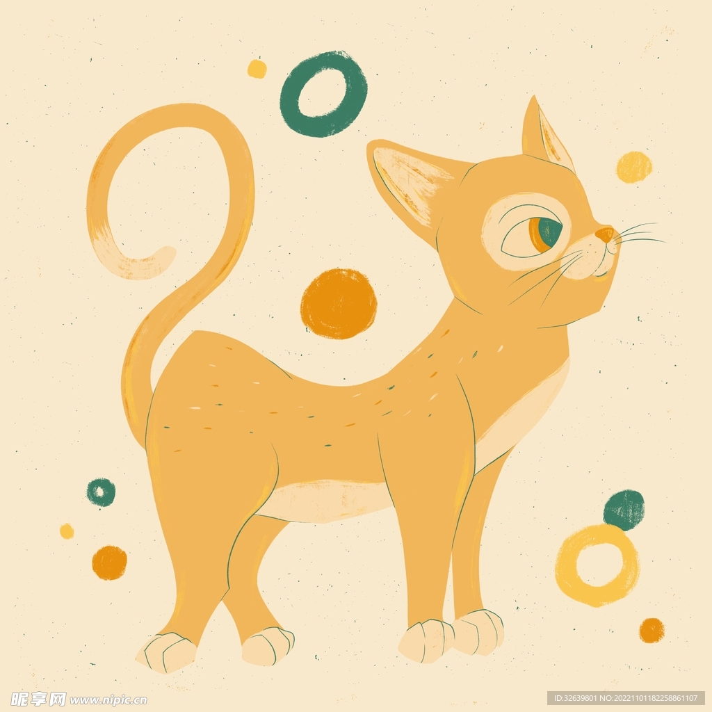 猫咪插画