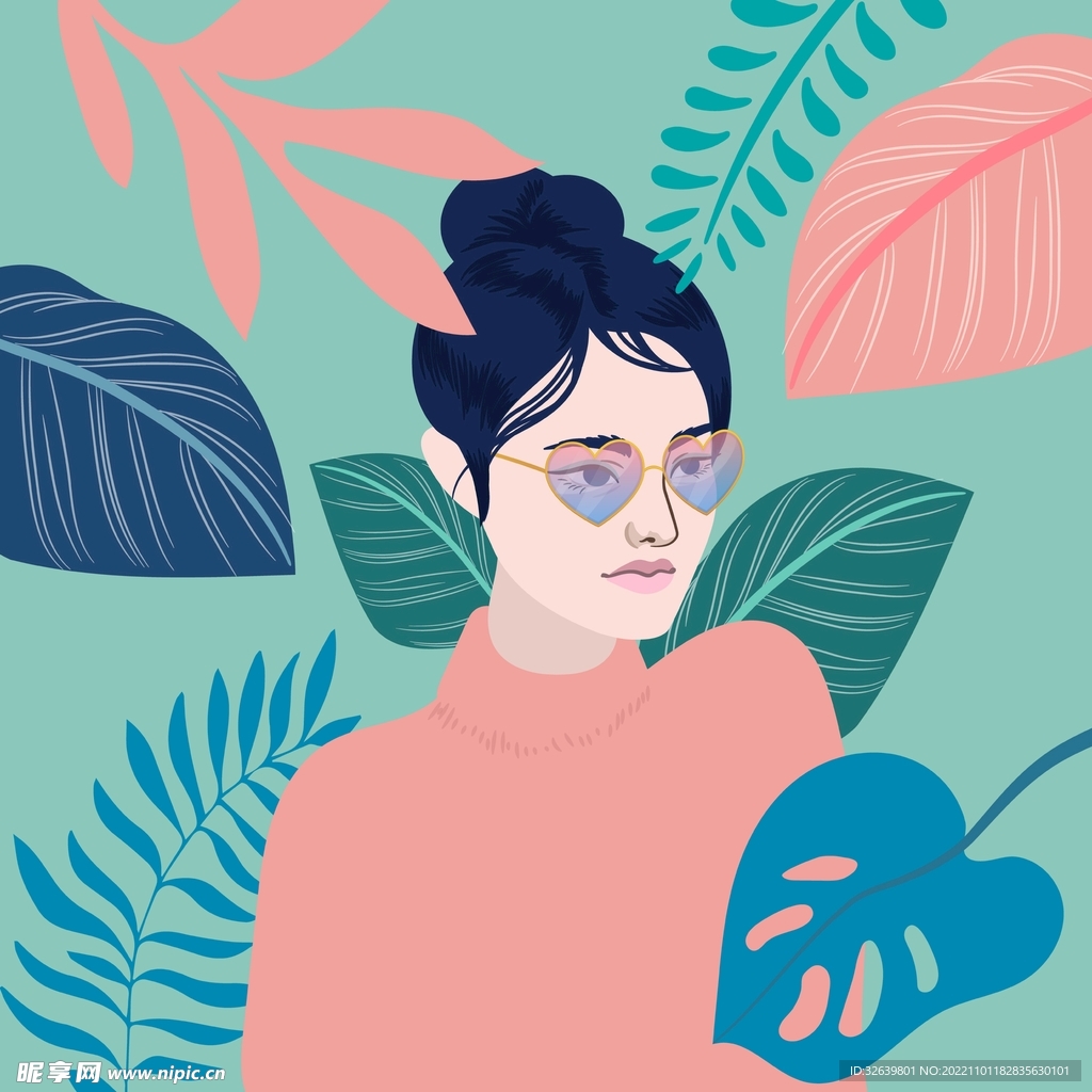 女人插画