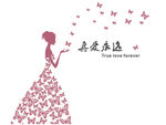 矢量图美女