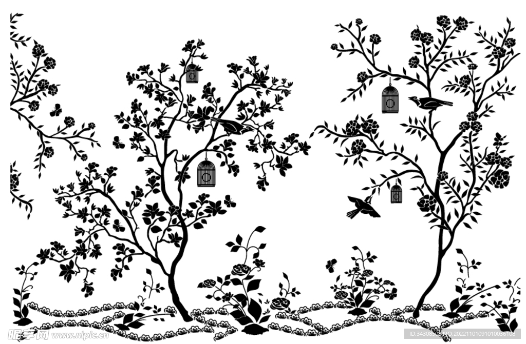 矢量图树