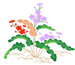 矢量图花