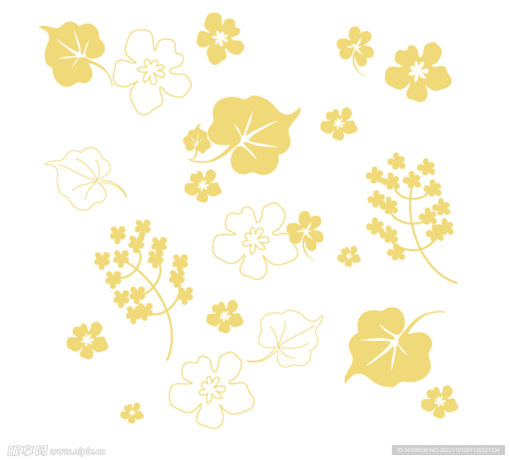 矢量图花