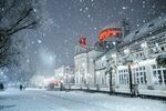 下雪天