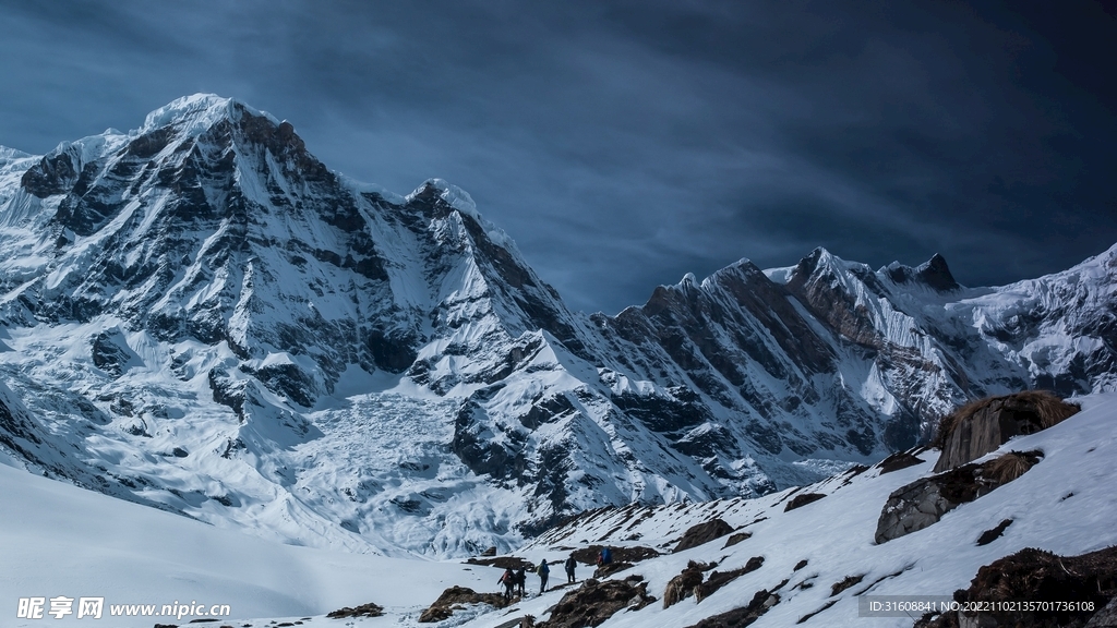 雪山风景 