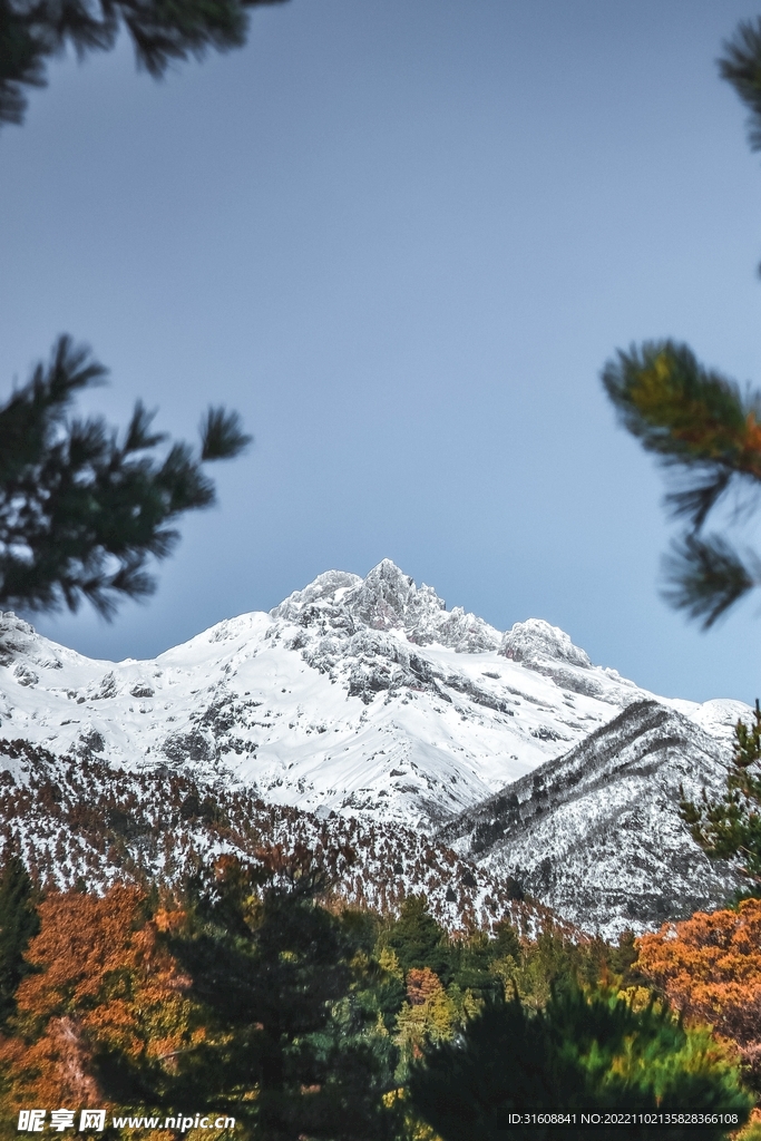 雪山风景 