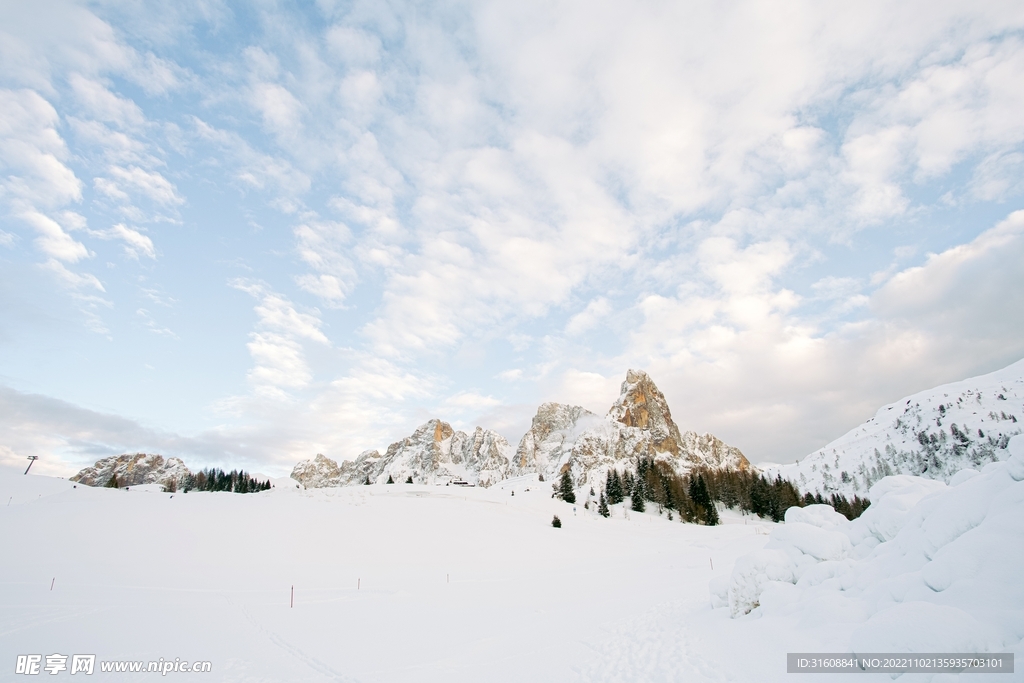 雪山风景 