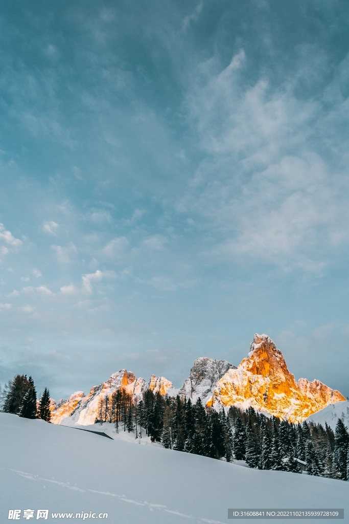 雪山风景 
