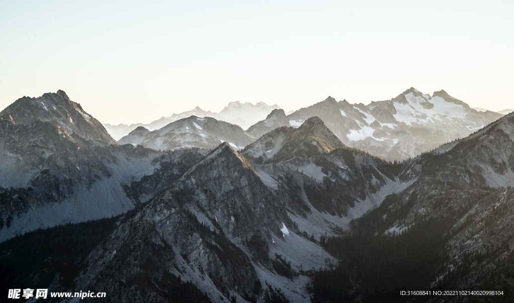 雪山风景 