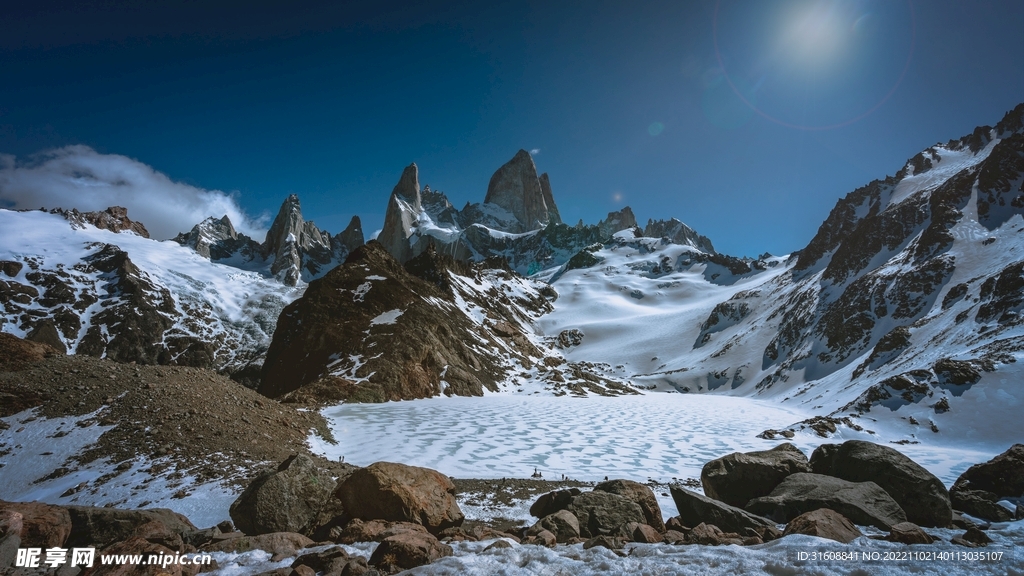 雪山风景 