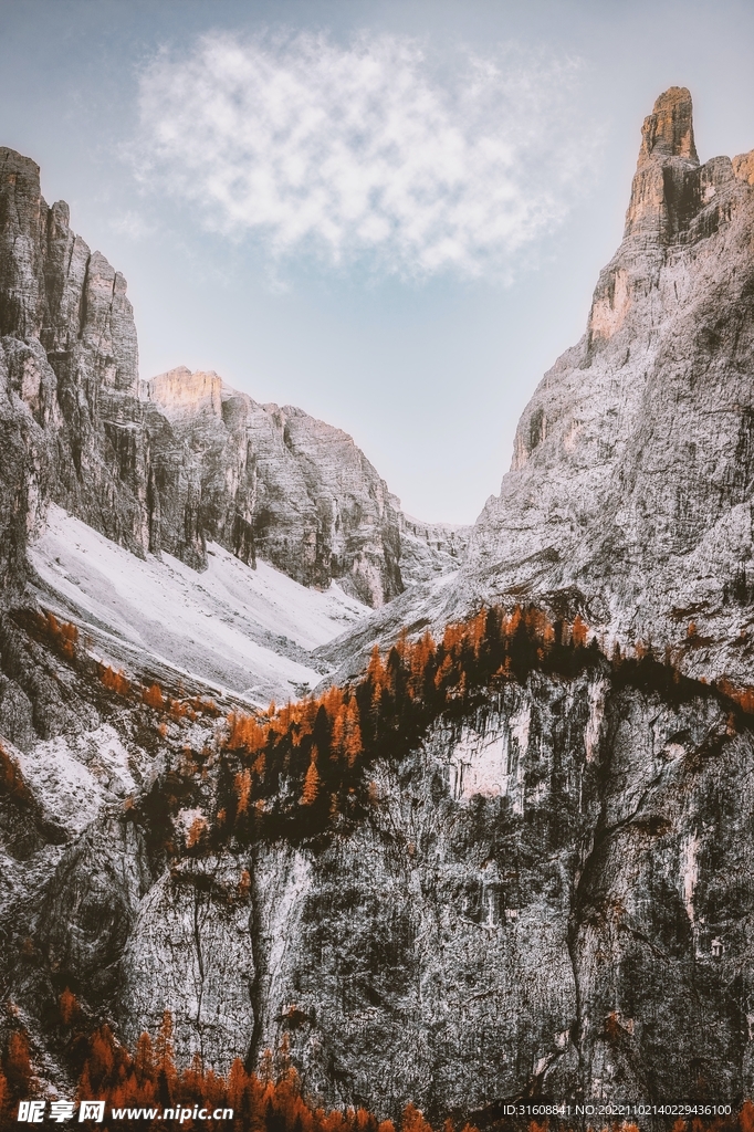 雪山风景 