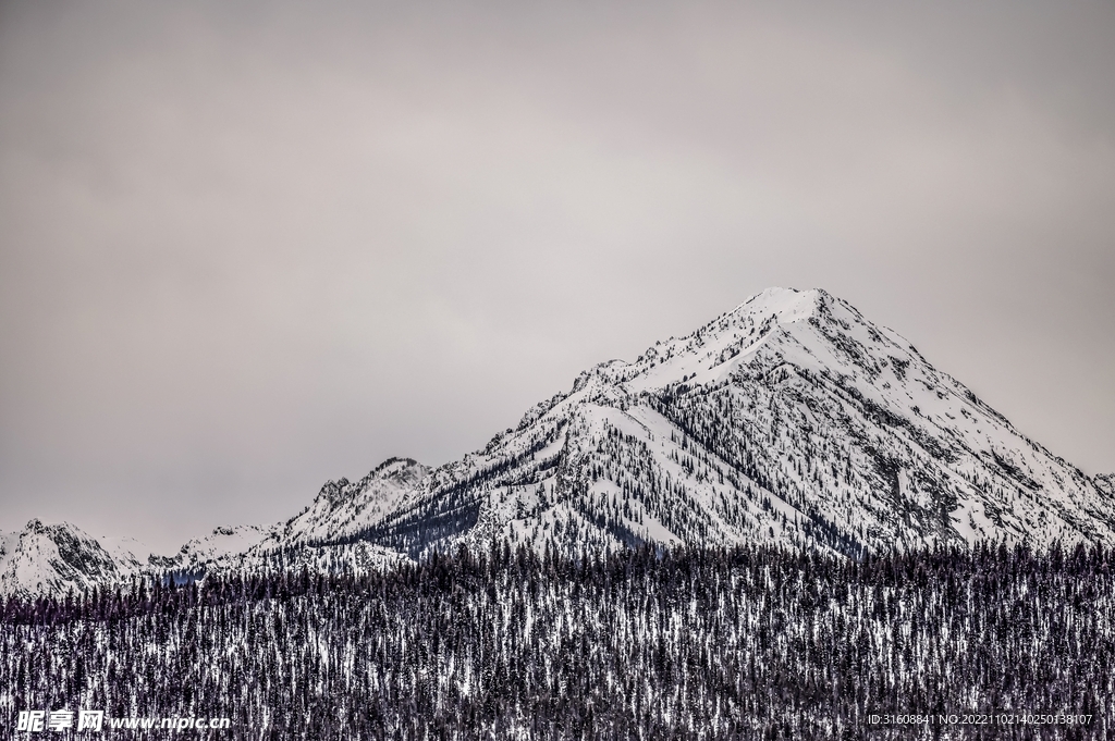 雪山风景 