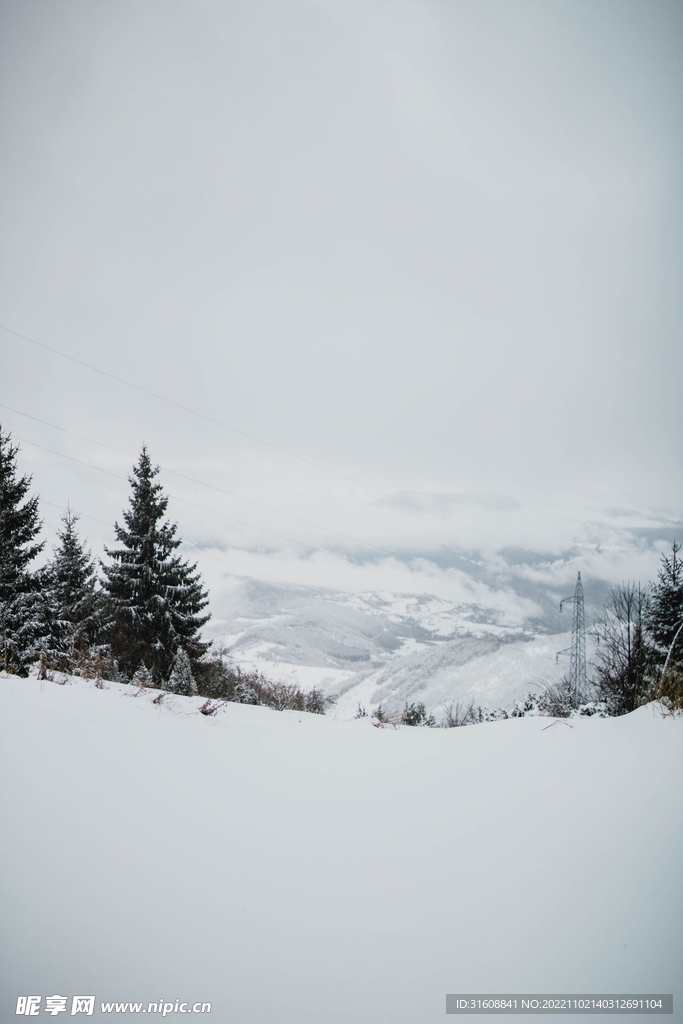 雪山风景 