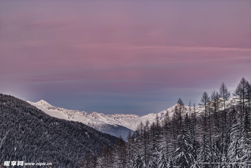 雪山风景 