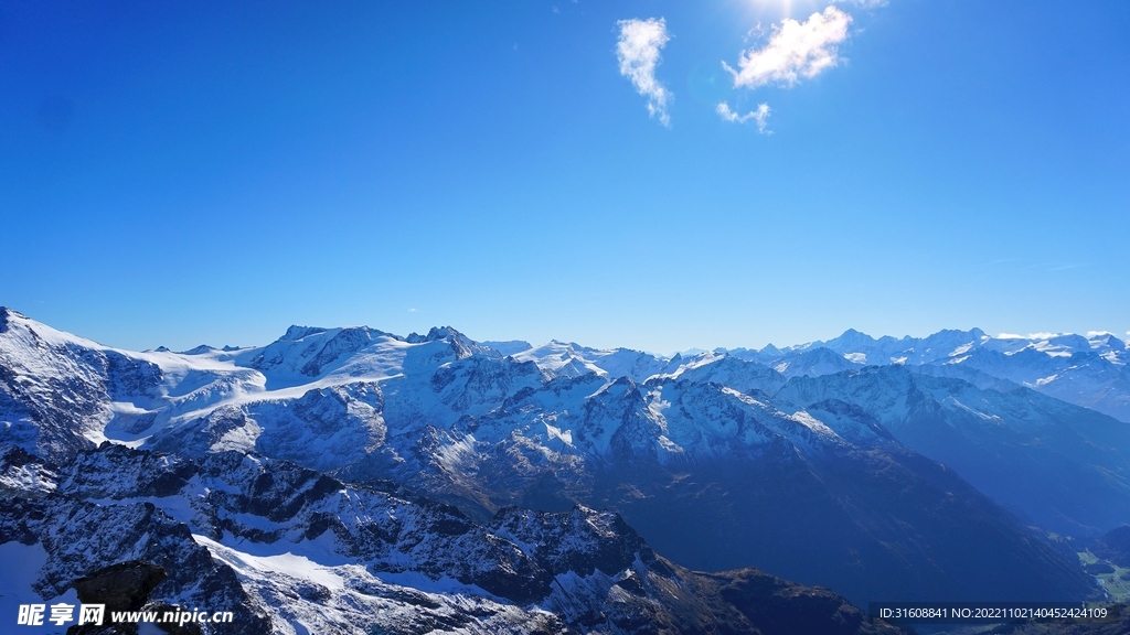 雪山风景 