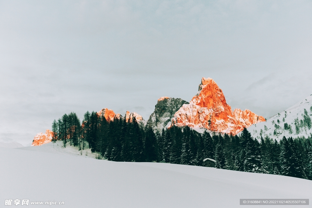 雪山风景 