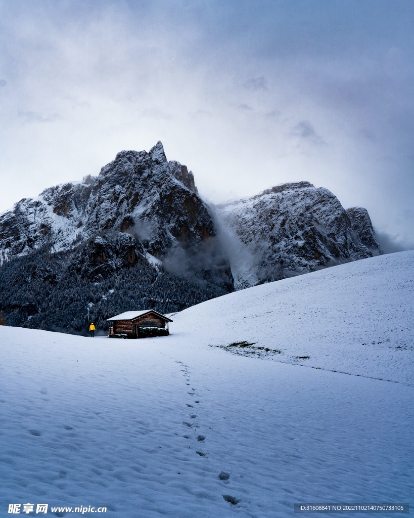 雪山风景 