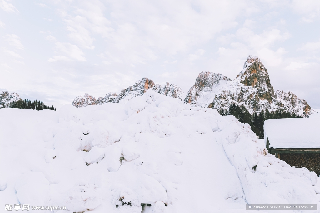 雪山风景 