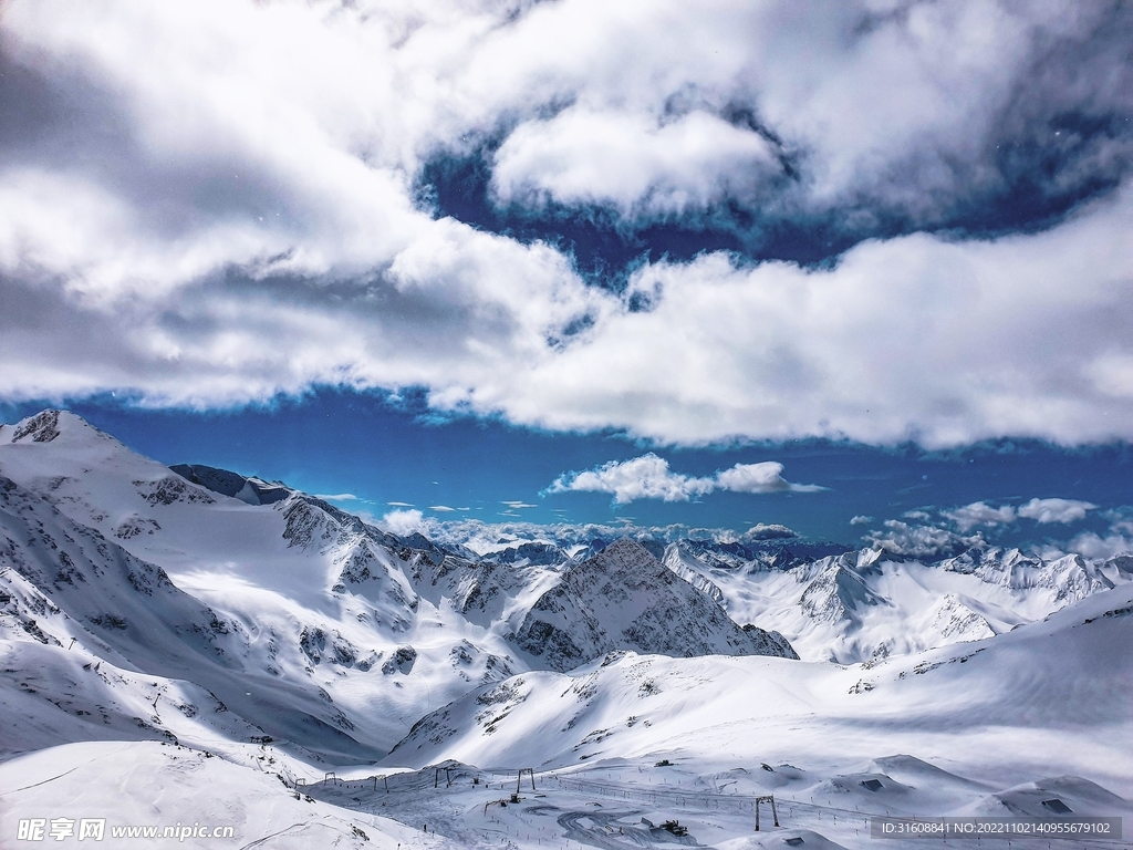 雪山风景 