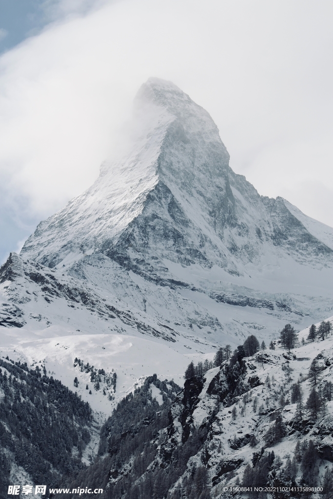 雪山风景 