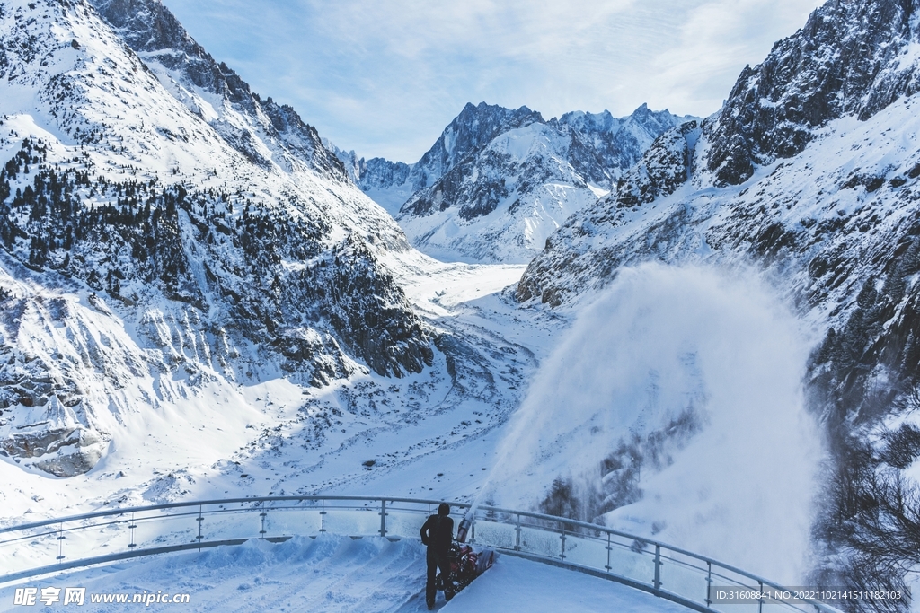 雪山风景