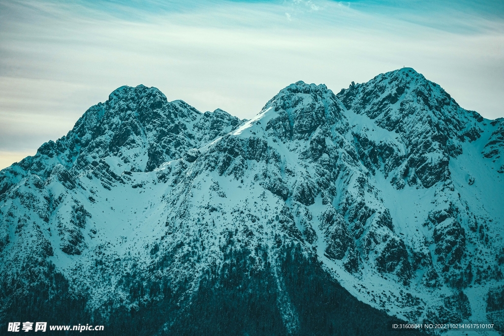 雪山风景 
