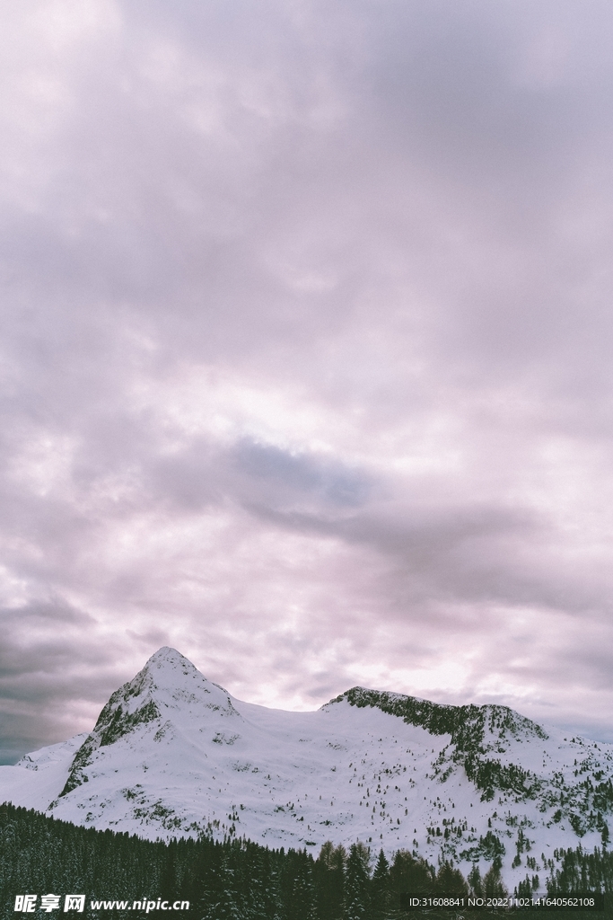 雪山风景 