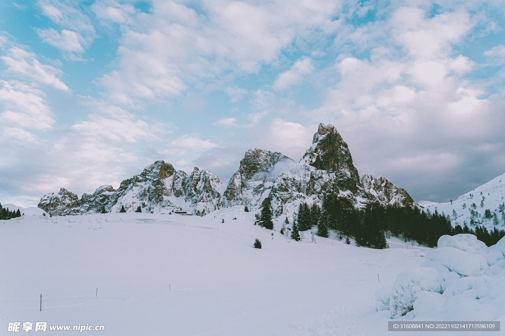 雪山风景 
