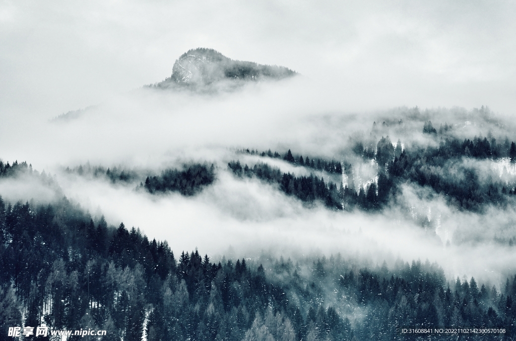雪山风景 